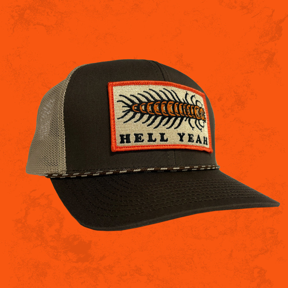 Hell Yeah Trucker Cap - Brown