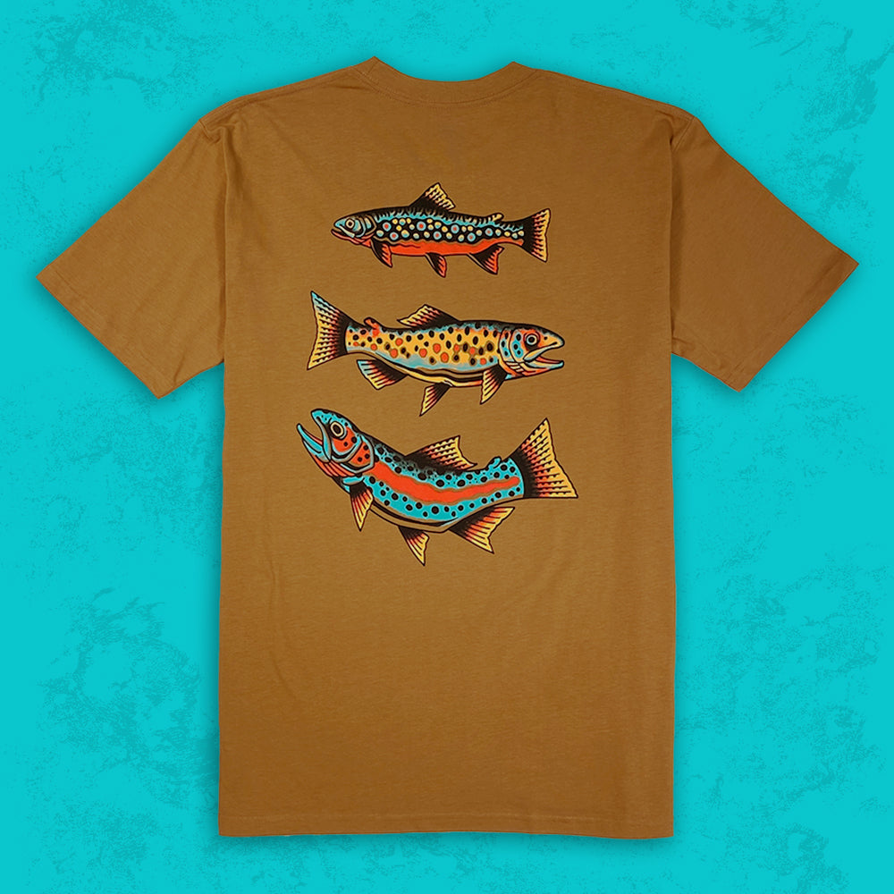 Triple Trout Tee