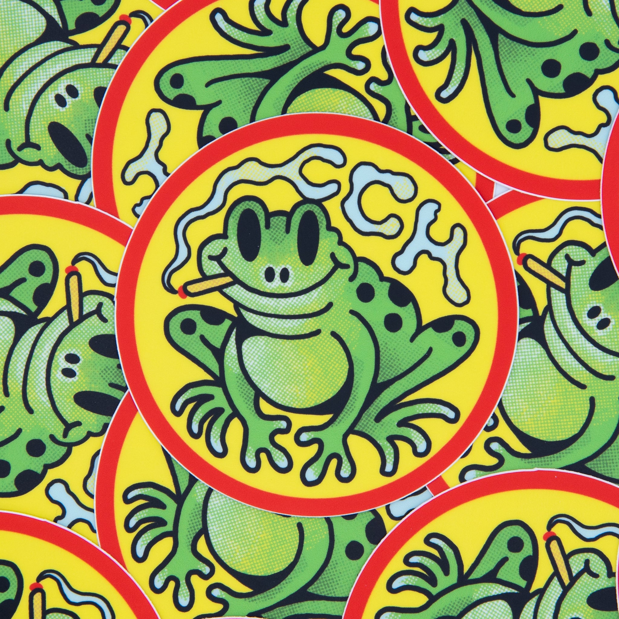 Cheef Frog Sticker